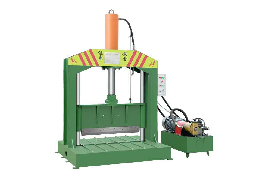 Hydraulic single-handedly cutting machine